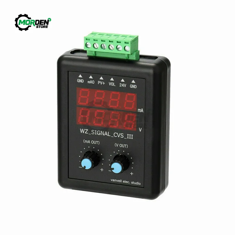 Signal Generator Kit 4-20ma 24V Current Voltage Simulator Calibrator 0-10V Constant Current Source