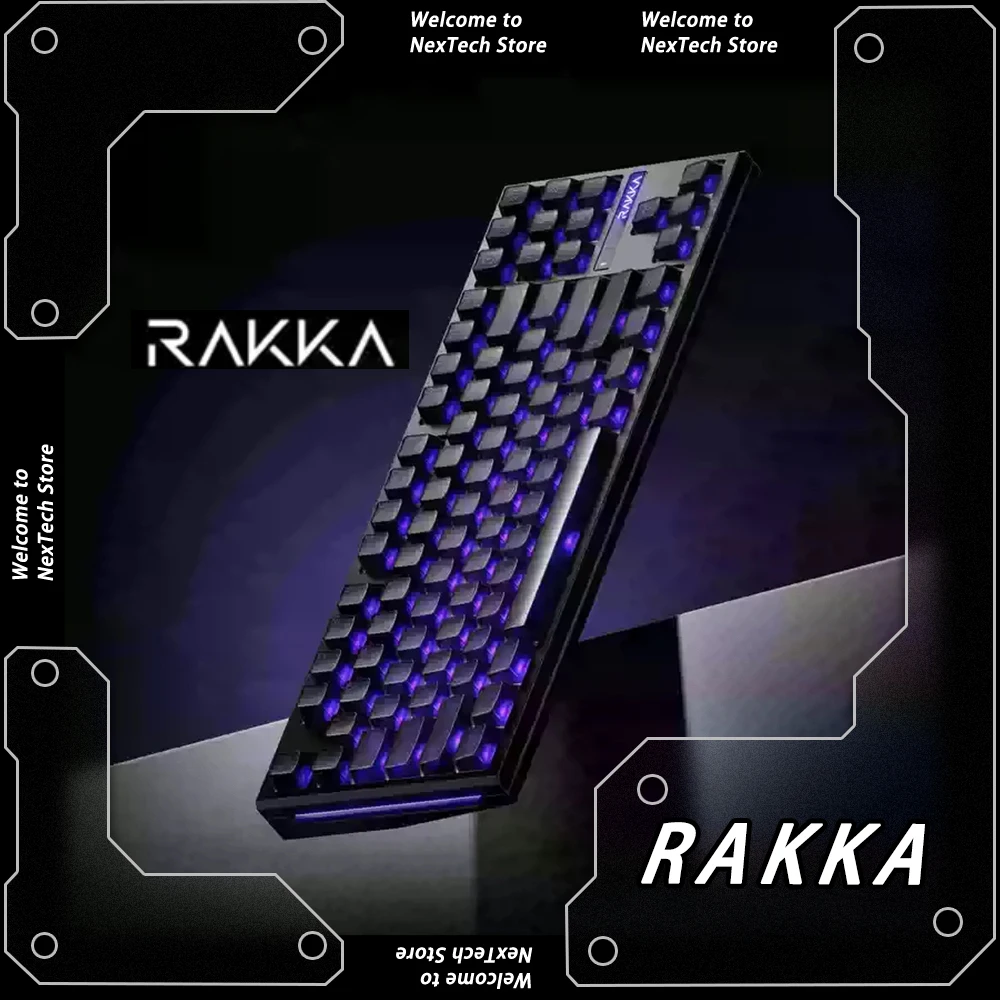 キーボード rakka80 RAKKA 80 EDGE ナイトブラック ラピッドトリガー