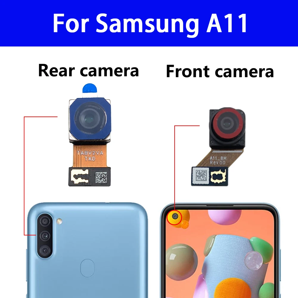 Samsung A11 Front Camera NEW Tested Back Big Main Camera And Front