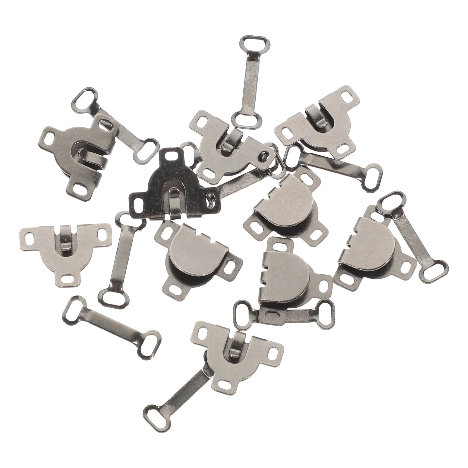

10 Sets of Pants Hook And Bar Fasteners Trousers Hooks Metal Hook and Eye Bar Set for Trousers Pants