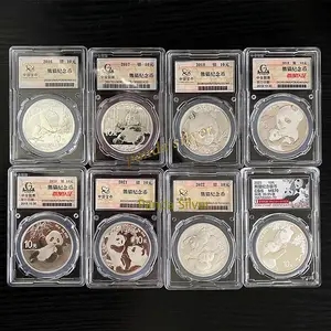 Silver Panda Coins Collection | Original Chinese Panda Coin - 2023
