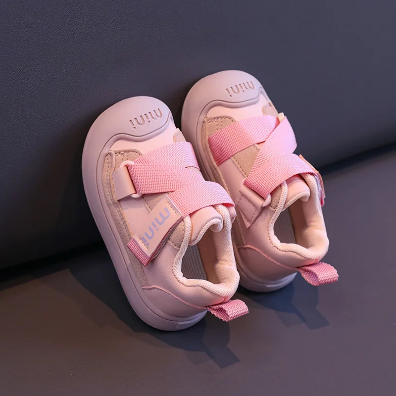New Children Sneakers Kids Casual Shoes Hoop & Loop Sports Shoe Boys Girls Flexible Tennis Infant Baby Non-slip Flat Shoes