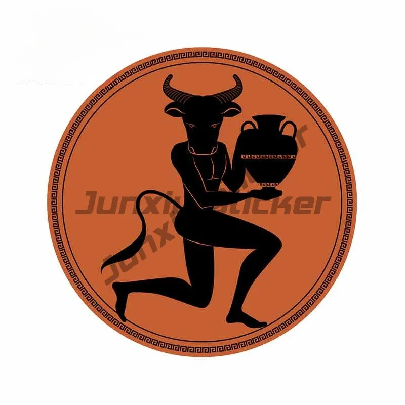 

Zodiac In The Style of Ancient Greece Car Stickers Decal Bumper Window Waterproof Anime Motorcycle Trunk Decoration
