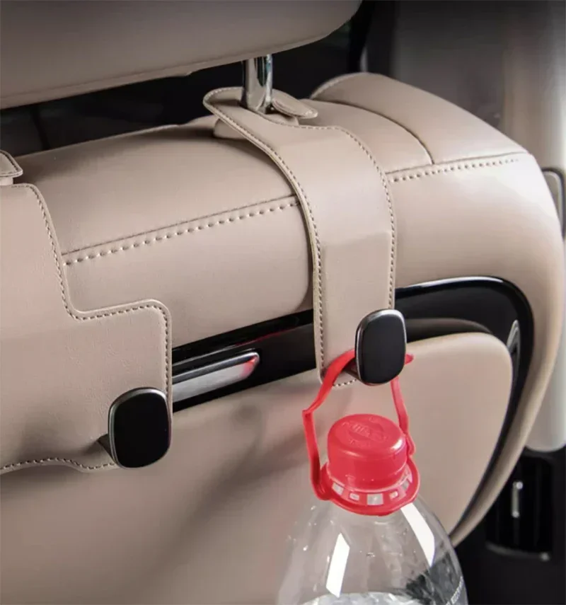 Car Mounted Rear Seat Hooks Suitable for Xpeng X9 G6 G9 MONA03 Interior Seat Modification Car Interior Accessories