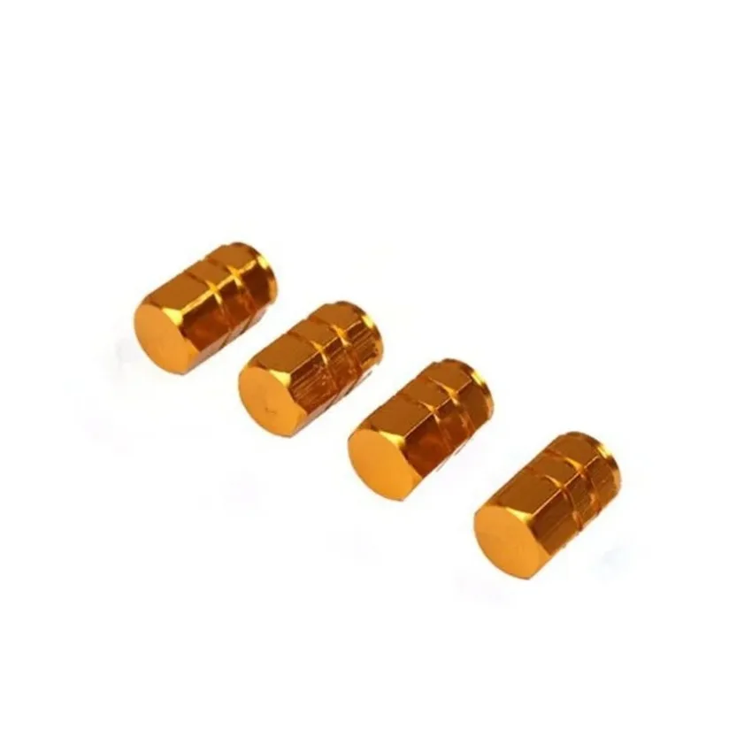 4 Pcs/Pack Anti-theft Aluminum Bicycle Tire Valve Assessorios Practical Outdoor Bike Small Tools Accessories