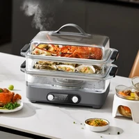 BLAUPUNKT 220V Glass Electric Steamer Multifunctional Household Automatic Steaming Stew All-in-one Breakfast Machine Steamer 1