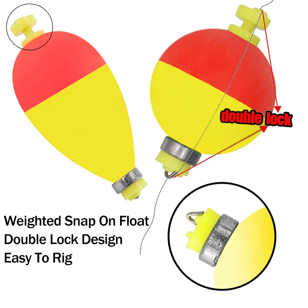 Float Bobber Comal Tackle Foam Snap On Floats Proximick Fishing