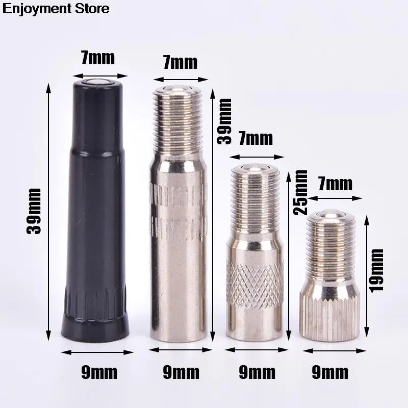 Bicycle Valve Extender Schrader Valve Replacement Cycling Bike Parts 19mm-39mm Extension Tube Accessories 2pcs bicycle valve extender bicycle valve accessories bicycle valve replacement bicycle valve bicycle air valve
