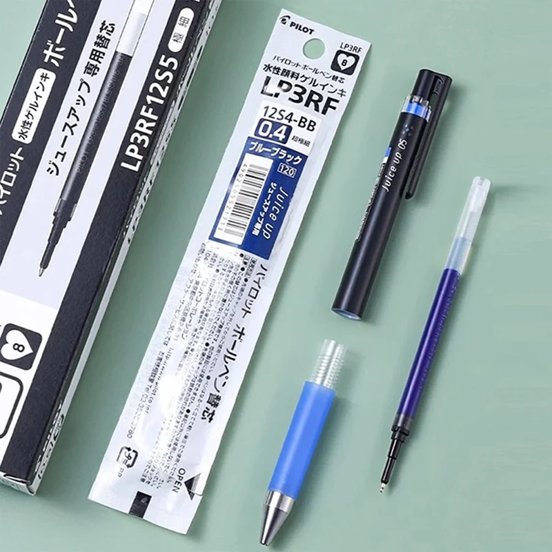 PILOT Juice Up Gel Pen Neutral Large Capacity High Quality 0.4mm Pen Refill Black Blue Red School Office Supply 3