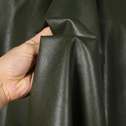 Matte PU Soft Leather Fabric for Sewing Motorcycle Jackets by Half Meter (S 5)