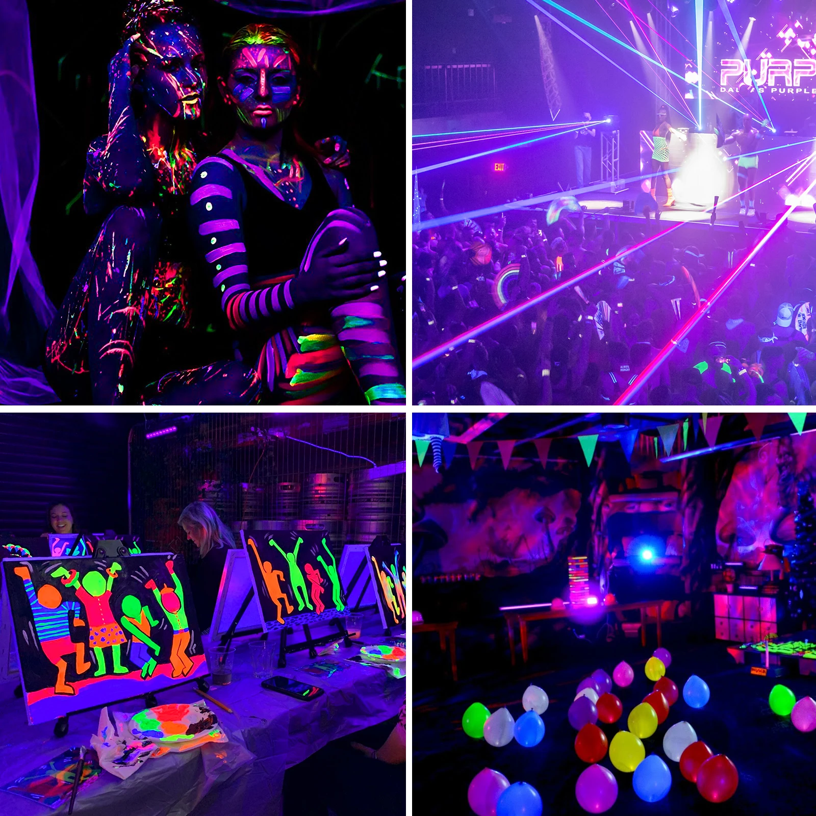 1PC/2PCS LED UV černá světel práce lehký etapa blacklight ultrafialové záření povodeň zprostředkovat lehký pro halloween vánočními tančit DJ diskotéka večírek