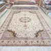 366x549cm Wool&Silk Oriental Rugs Premium Carpet Extra Large Handmade Rugs Persian Medallion Carpet Bedroom Living Dinning Room 2