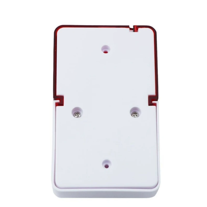Home Alarm System Wired Strobe Siren Alarm DC 12V 24V AC 220V