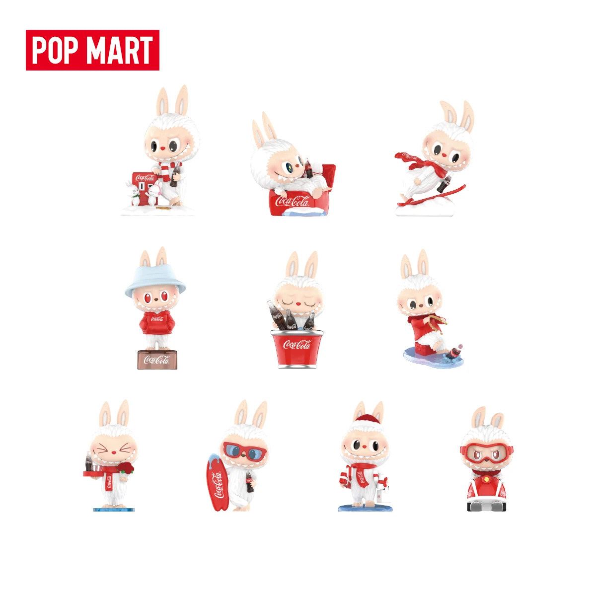 POP MART THE MONSTERS コカ・コーラ シリーズ フィギュア 1PC/10PCS