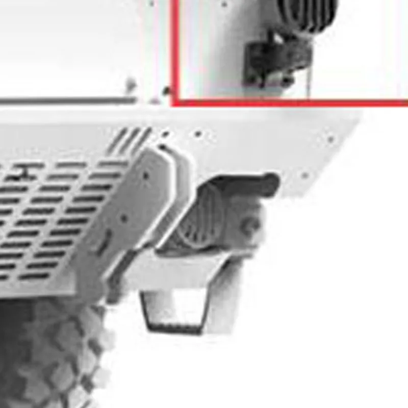 Projecteur de toit métal CNC Capo CUB3HL pour RC Crawler 1/18