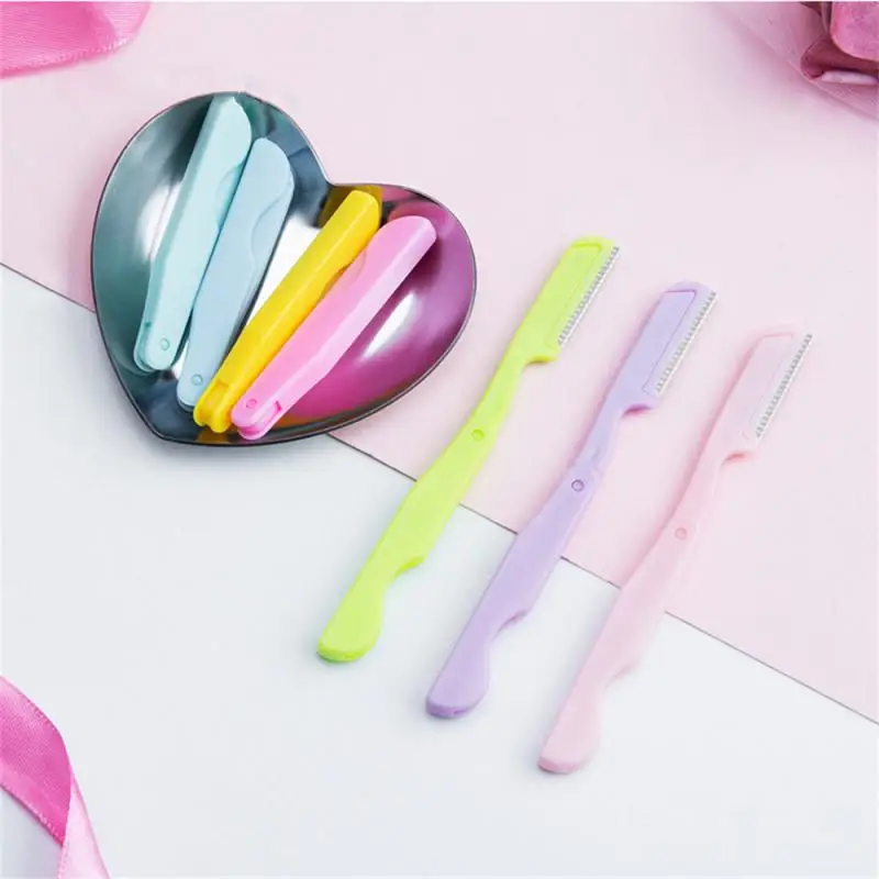 

Макросъемка, триммер для бровей, нож для макияжа, портативное лезвие, бритва для безопасного бритья, нержавеющая Бритва для лица, женские инструменты для макияжа