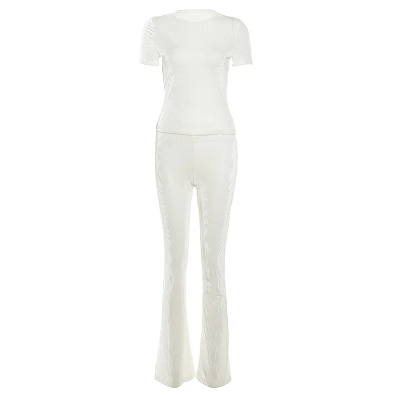 Рисунок 4 - LW базовый облегающий брючный костюм с круглым вырезом