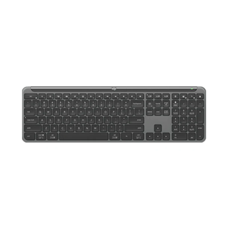 Logitech K950 Wireless Bluetooth Keyboard Dual Mode Silent Slim Full Size 108 Keys Office Keyboard for PC Mac iPad