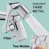 New Kitchen Faucet Extender with Filter 2 Modes Metal Universal Swivel Bubbler Nozzle 1440° Rotate Filtered Faucet Extension 1