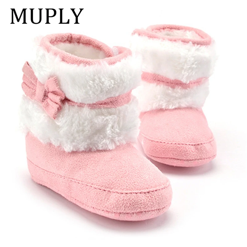 Baby Girl Boots Baby Wool Boot Indoor Shoes Snow Boots Booties