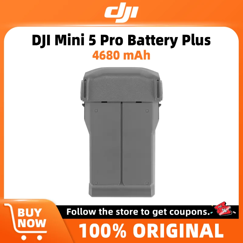 Lot de batteries DJI Drone Plus avec autonomie étendue, trois batteries alignées sur fond blanc.