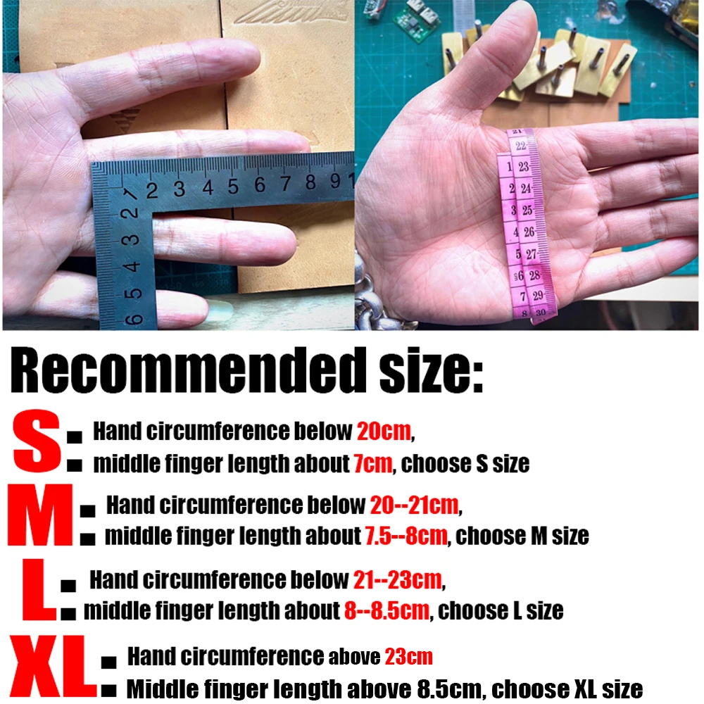 Artificial Leather Half-Finger Gloves - Image 7