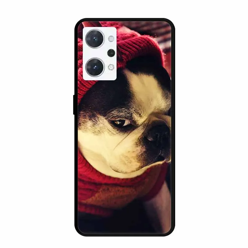 Elegant Wolf & Lion Soft TPU Silicone Painted Back Cover - Animal Theme