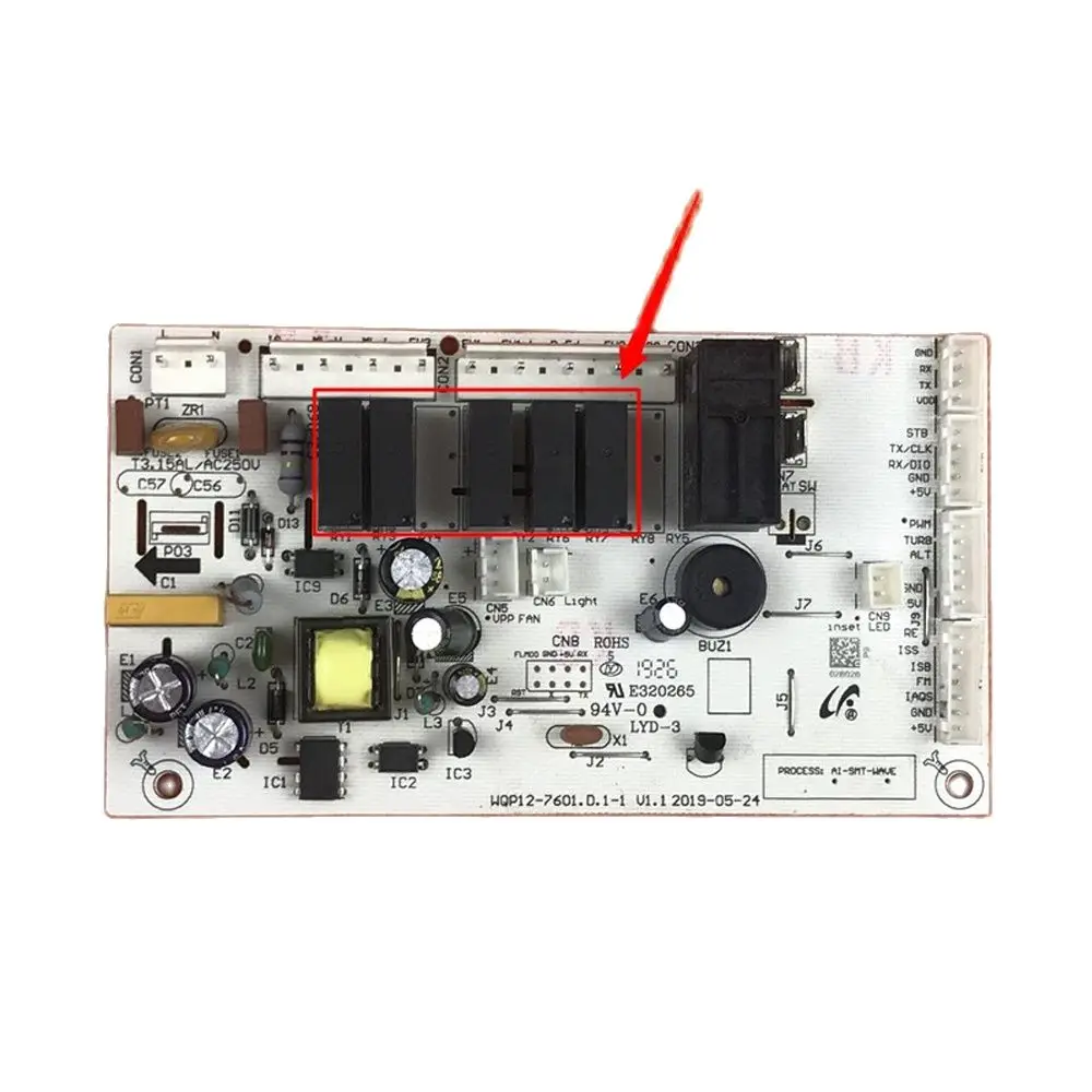 Original WQP12 7601.D.1 1 Motherboard For Midea Dishwasher Computer Board AliExpress