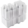 50Pcs Plastic Egg Cartons Bulk Clear Chicken Egg Tray Holder for Family Pasture Chicken Farm Business Market- 4 Grids 1