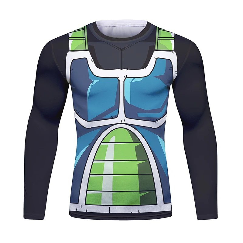BJJ Fight Rashguard Men's Sports T-shirt Tops Fitness Printed Sublimation Boxing MMA Compression Tights Long Sleeve T-Shirts sports apparel mens t shirt