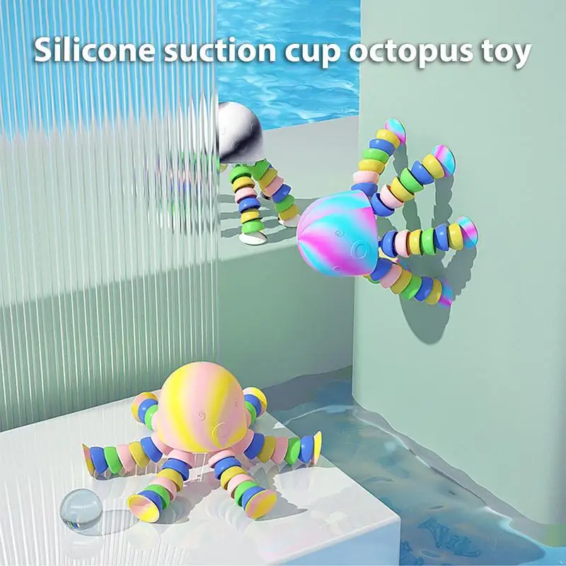 

Lighting Octopus Vent Ball Squeeze Toys Bubble Octopus Ball Pull And Stretch Stress Relief Toy Gifts For Kids Adults
