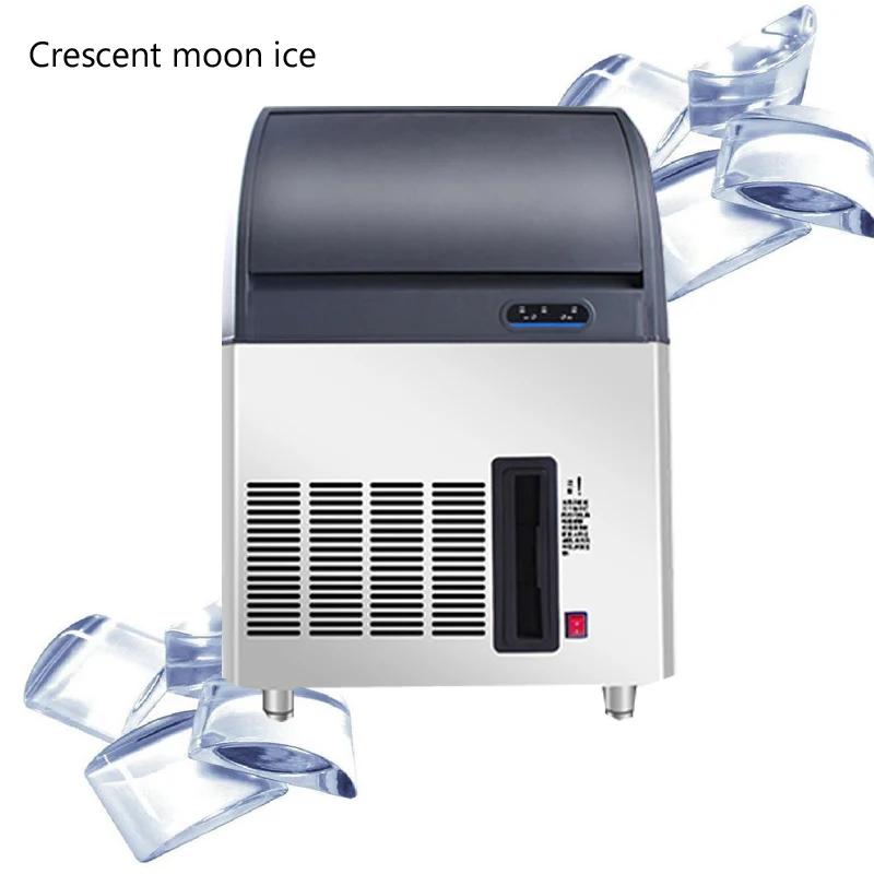 Quick Ice Production 180kg Air Cooled Automatic Hotel Ice Maker Crescent Machine