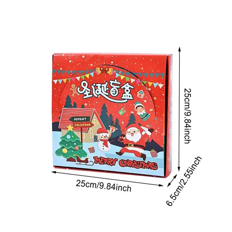 중력 당근 크리스마스 강림절 달력 상자, 어린이 크리스마스 선물, 성인 장난감, 24 개
