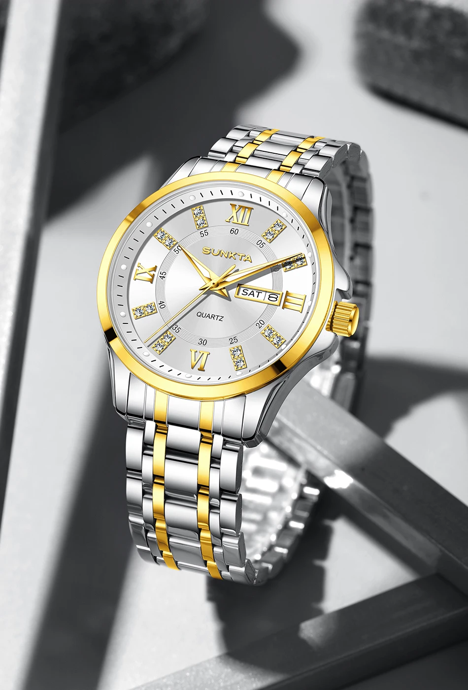 SUNKTA Orologio da Donna - Stile elegante
