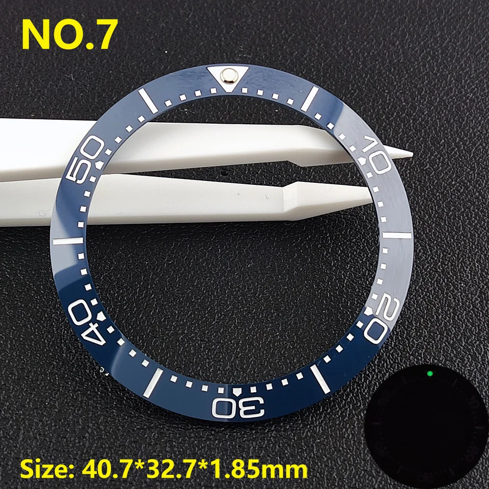 Sloping Luminous Ceramic Bezel Insert