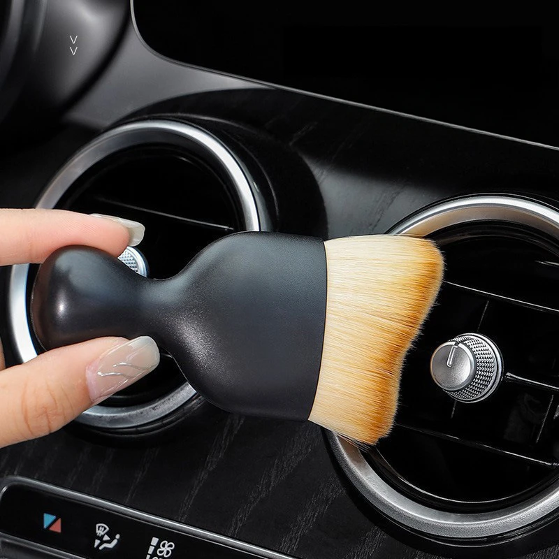 

Car Interior Cleaning Tool Air Conditioner Air Outlet Cleaning Soft Brush Car Brush Car Crevice Dust Removal Artifact Brush
