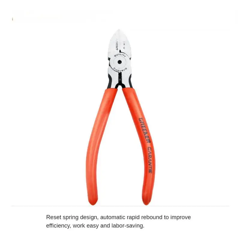 5/6 inch Diagonal Pliers Multi Functional Electrical Wire Cable Cutters Cutting Side Snips Flush Nipper Hand Tools 2