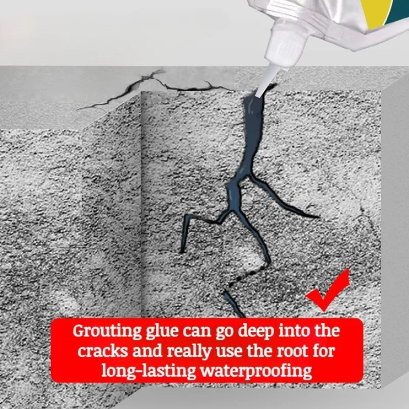 Multifunctional leakage repair adhesive high elasticity quickdrying waterproofing adhesive