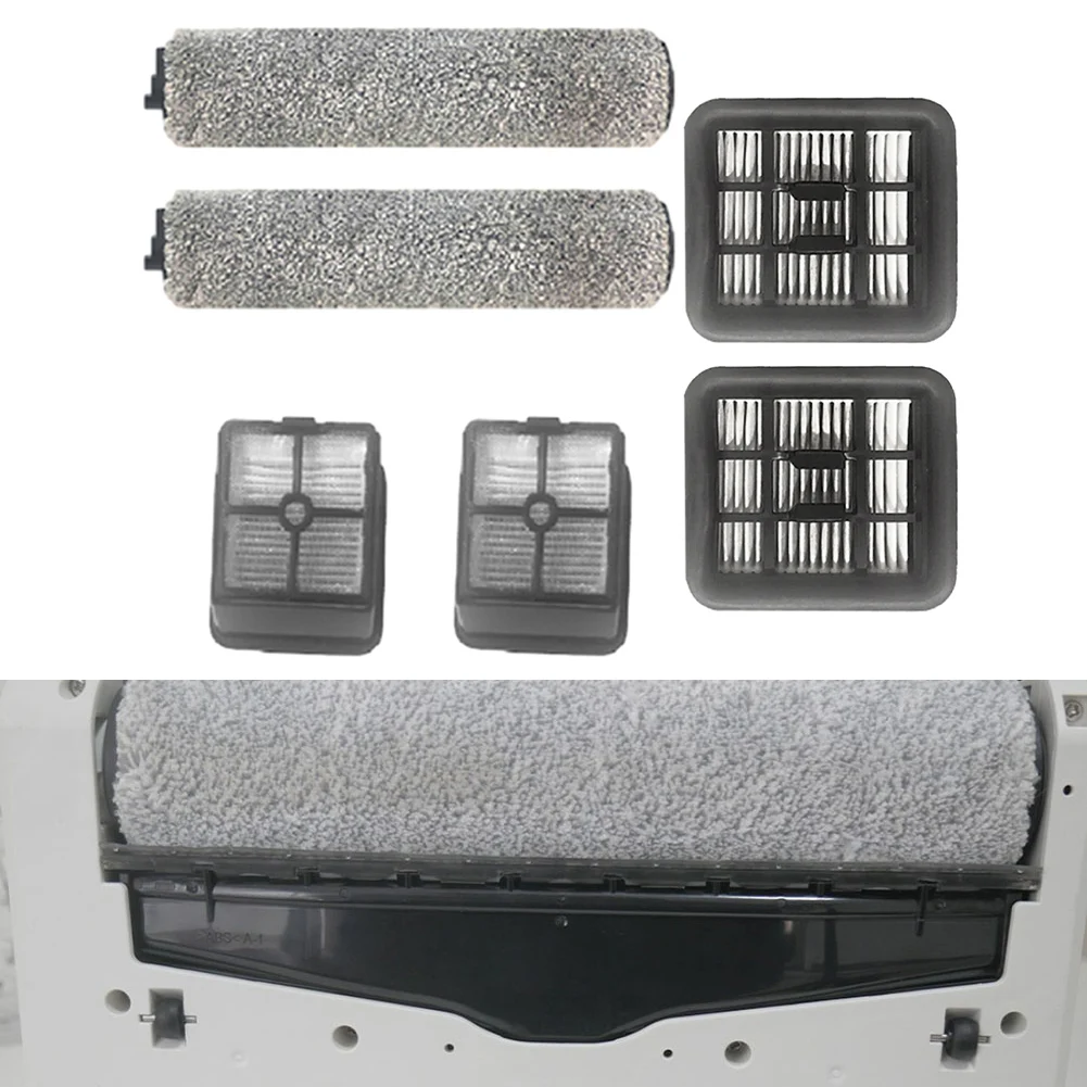 

Roller Brush Filter For Redkey W12 3in1 Cleaning Vacuum Cleaner Replacement Kit Accessories Replacement Home Appliance Parts
