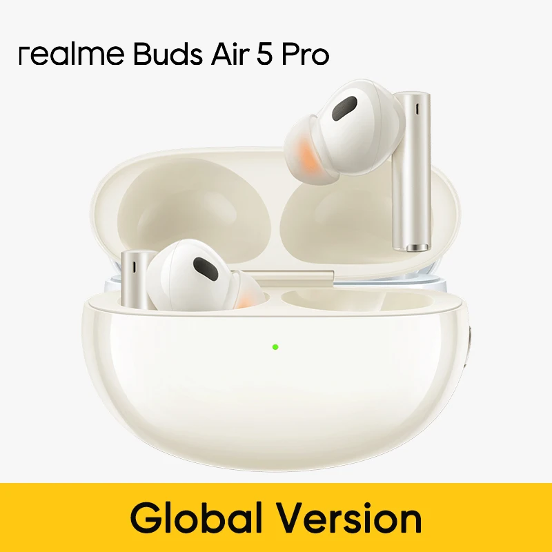 Global Version realme Buds Air 5 Pro True Wireless Earphone 50dB Active  Noise Cancelling LDAC Bluetooth 5.3 Wireless Headphone - AliExpress