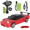 2.4G High Speed Remote Control  Car 7.4V 500MAH RC Drift Car Toy Mazda FC Vehicle Car With Turn Signals Racing Car Toy 5