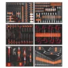 YyhcTool BoxProfessional 7 Drawers Roller Tool Sets Box Storage Tool Trolley/ Chest/ Cabinet / Cart For 273PCS Tools Set 2