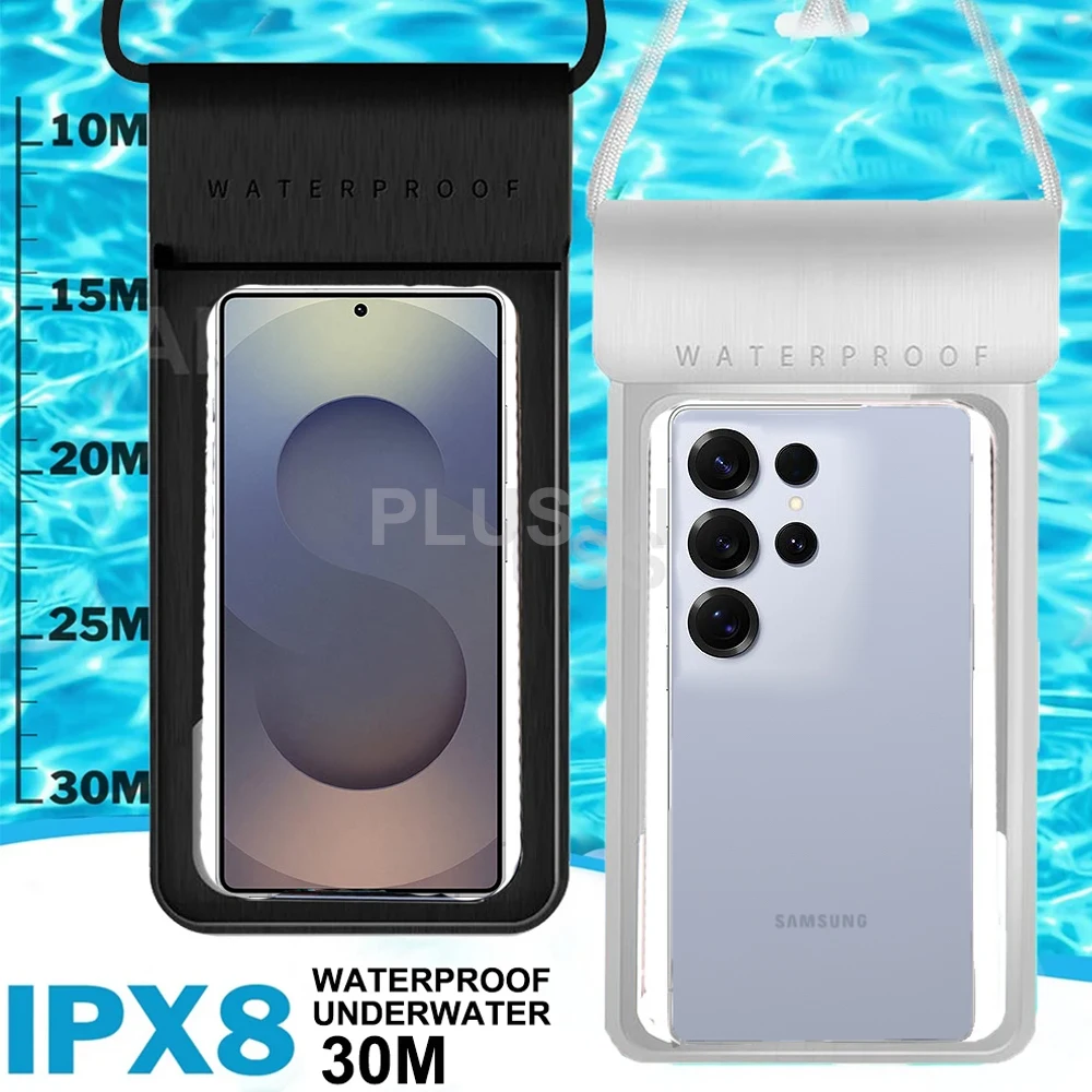 Universal Waterproof Phone Case - IPX8 Certified Water-Resistant Cover
