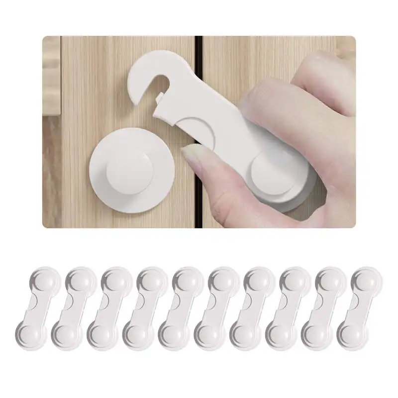 Cabinet Lock Child Lock Safety Lock Baby Proofing Cabinet Locks 3M Adhesive Kitchen System 3M Strong Adhesive Tape