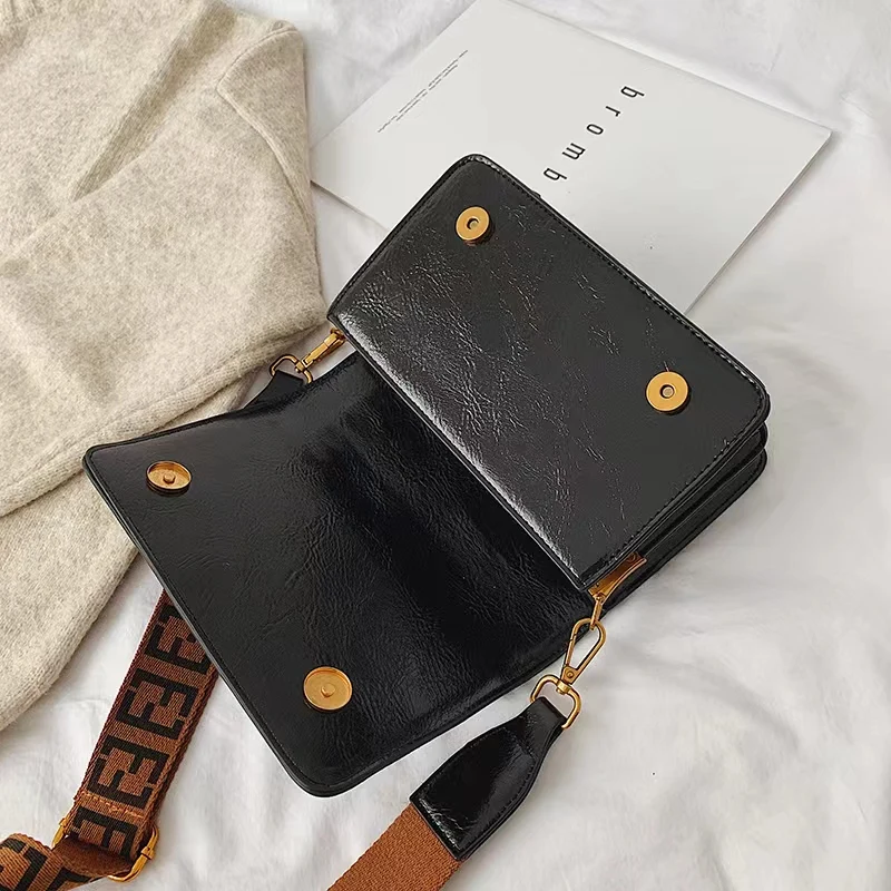 Vintage Designer Luxury Bag Woman Shoulder Bag Female Messenger Bag Women Bags Flap Handbags Ladies Wallet PU Leather