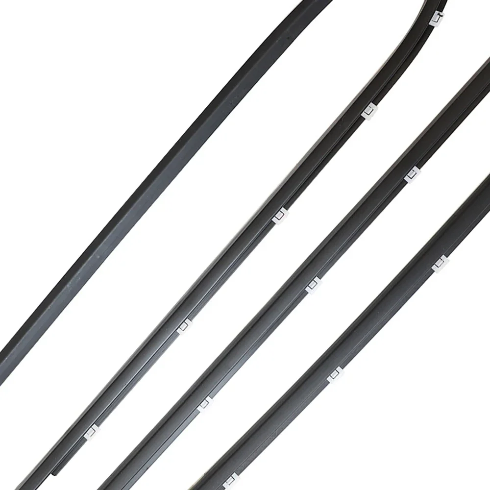 Windows Rubber Sealing Weatherstrip For Hyundai I30 FD Hatch 2008-2011 822102L000 Side Door Outer Moulding Trim Sealing Belt