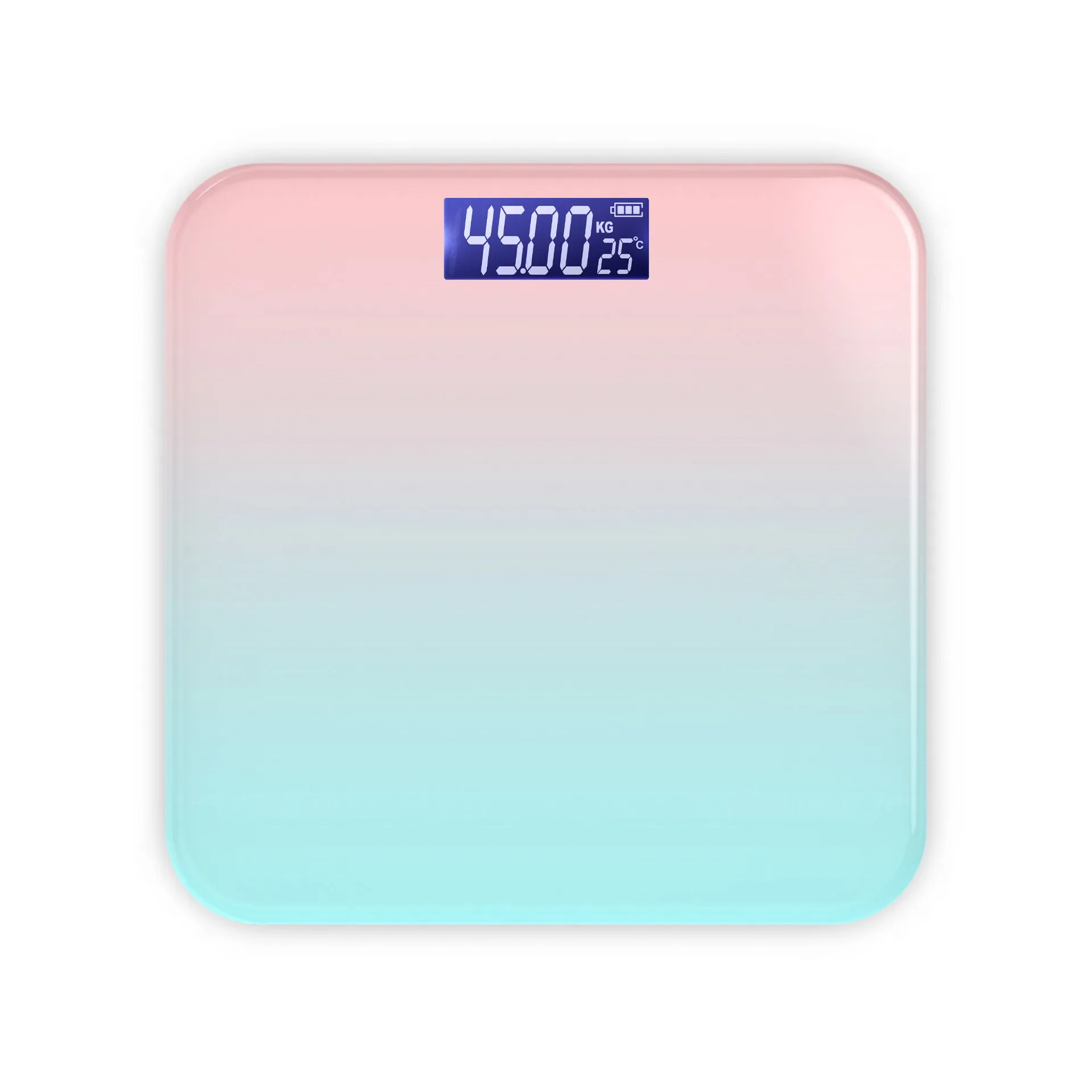 Gradient Color Smart Bluetooth Body Fat Measuring Scale Weighing Home Rechargeable Accurate Human Body Fat Scale 2