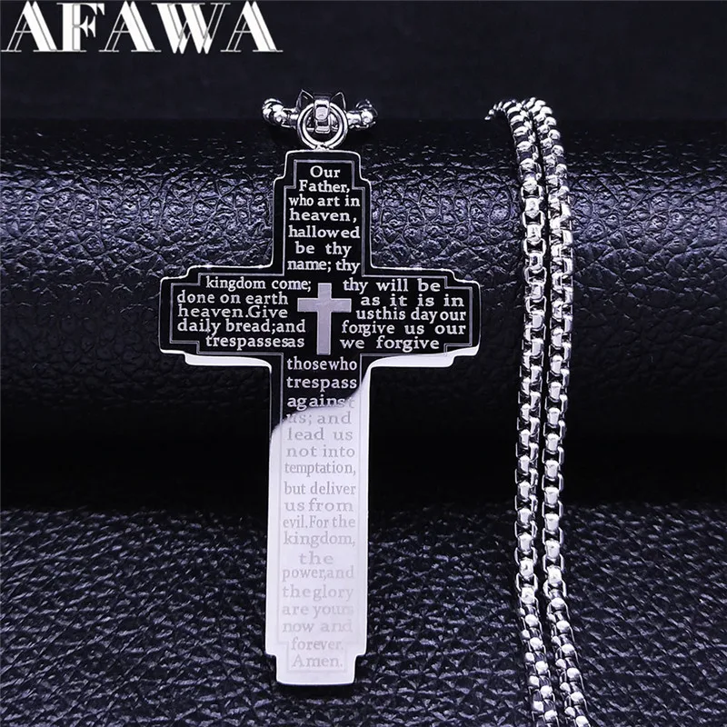 Men’s Cross Chain Necklace 1