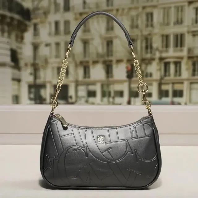 CH Women's Handbag Fashion Partition Durable Luxury Brand Fashion Large Capacity Bent Moon Bag Simple Shoulder Crossbody Bag 5