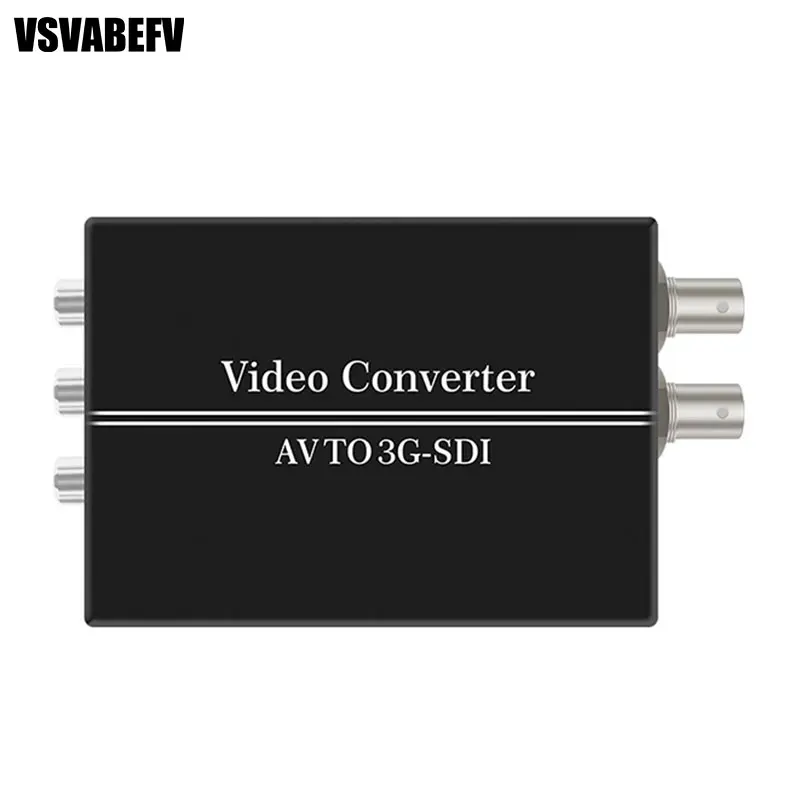 

video converter High-quality L/R av to SDI Converter SMPTE 424M SMPTE 292M 720P60 1080P60 720P50 60 1080P50 60 for HDTV Camera